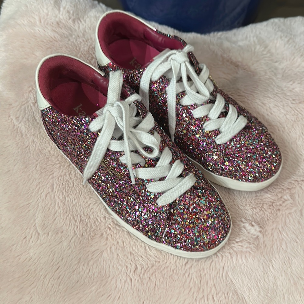 Kate Spade Ace Glitter Sneakers